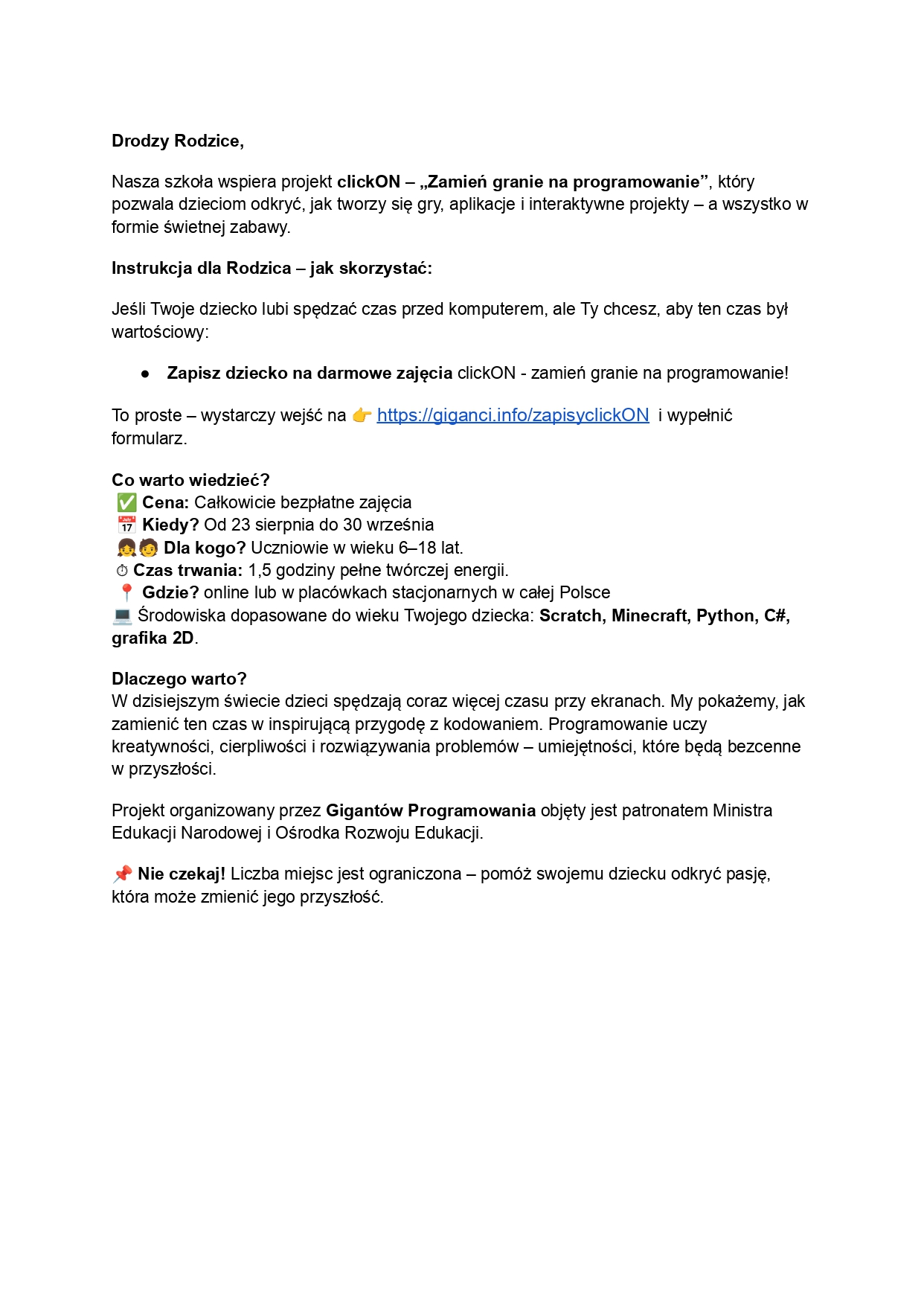 info