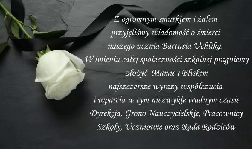 Zdjęcie do Wyrazy wsp&oacute;łczucia