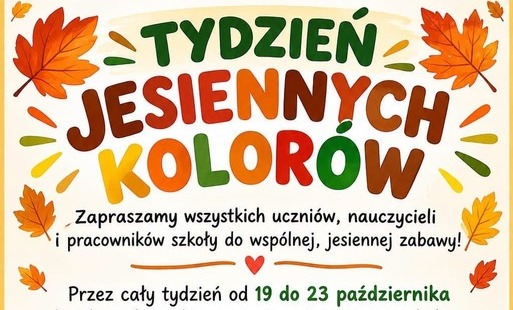 Zdjęcie do Tydzień Jesiennych Kolor&oacute;w
